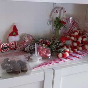 Christmas tree decor incl 2 garlands 16ct